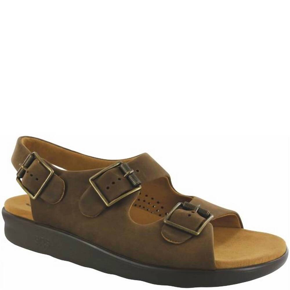 NEW SAS men's bravo sandal in grizzly
